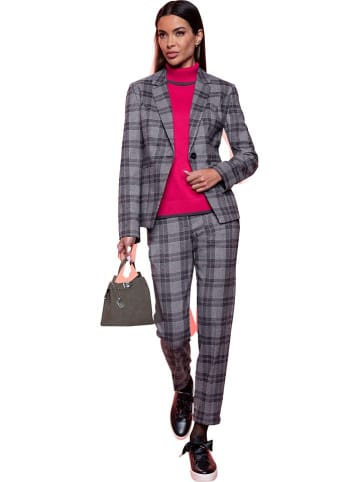 Heine Blazer grijs/paars