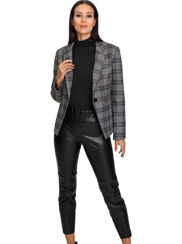 Heine Blazer grijs/paars