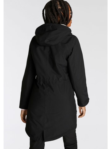 Jack Wolfskin Parka funkcyjna "Winter Village" w kolorze czarnym