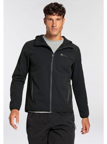 Jack Wolfskin Kurtka softshellowa "Rivental" w kolorze czarnym