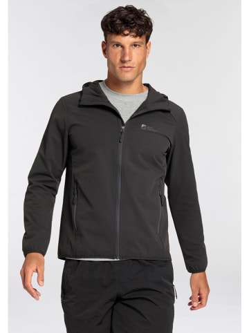 Jack Wolfskin Kurtka softshellowa "Rivental" w kolorze antracytowym