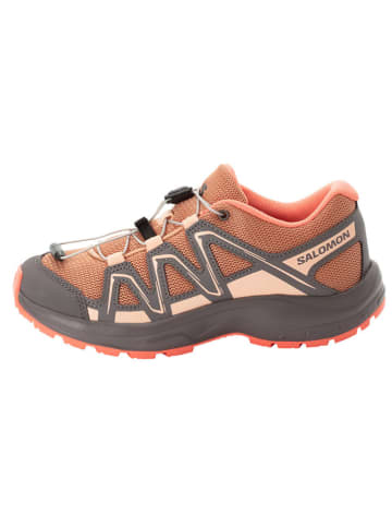 SALOMON Wanderschuhe "Piccolo" in Orange/ Grau