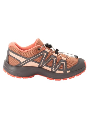 SALOMON Wanderschuhe "Piccolo" in Orange/ Grau