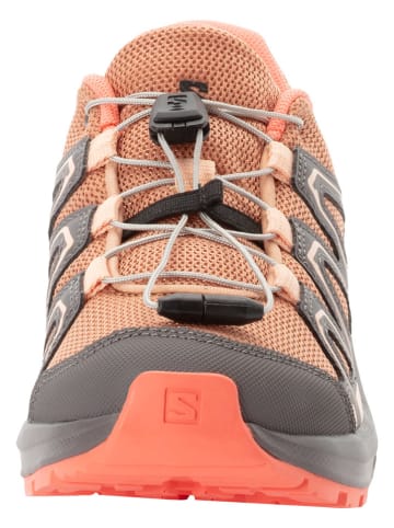 SALOMON Wanderschuhe "Piccolo" in Orange/ Grau