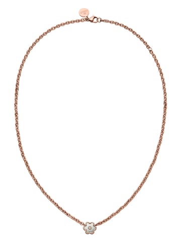 PURELEI Rosévergold. Halskette "Flourish" mit Schmuckelement