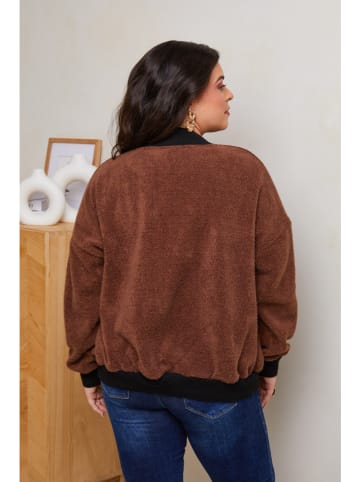 Curvy Lady Blouson in Braun