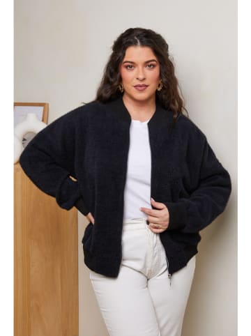 Curvy Lady Blouson zwart