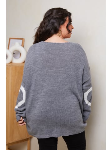 Curvy Lady Trui grijs