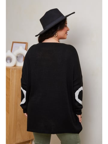 Curvy Lady Pullover in Schwarz