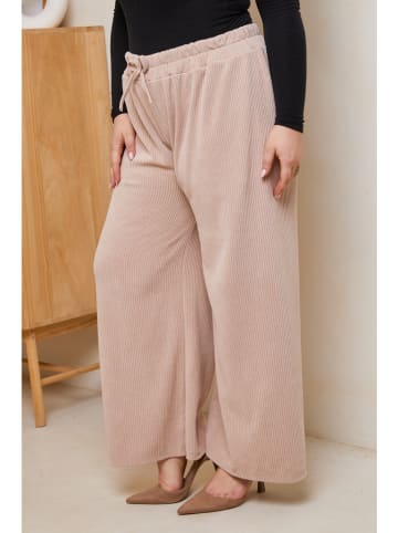 Curvy Lady Corduroybroek beige