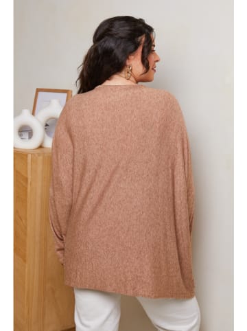 Curvy Lady Longsleeve lichtbruin
