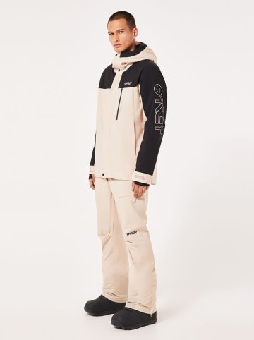 Oakley Ski-/ Snowboardjacke "TNP" in Beige/ Schwarz