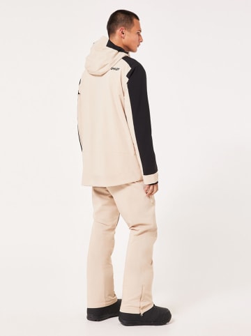 Oakley Ski-/ Snowboardjacke "TNP" in Beige/ Schwarz