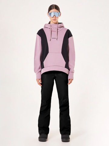 Oakley Hoodie "Rosy" in Rosa/ Schwarz