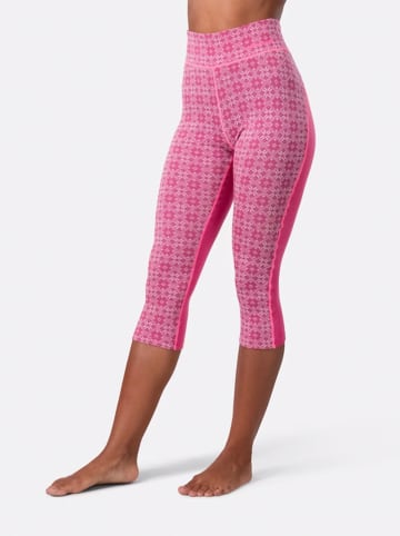 KARI TRAA Merinowoll-Thermounterhose "Rose Light" in Pink