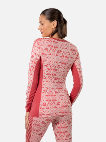 KARI TRAA Merinowoll-Thermounterhemd "Else" in Rosa