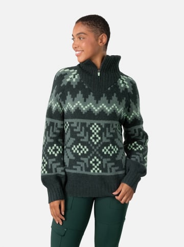 KARI TRAA Pullover "Amelia" in Grün
