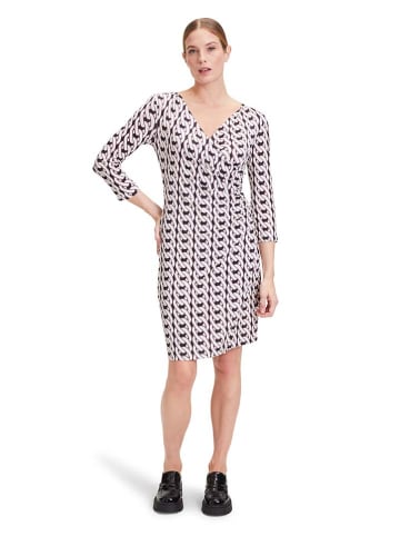 CARTOON Kleid in Weiß/ Lila/ Schwarz