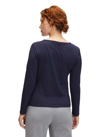 CARTOON Longsleeve in Dunkelblau