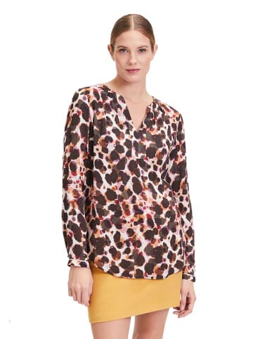 CARTOON Blouse oranje/paars/bruin