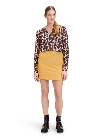 CARTOON Bluse in Orange/ Lila/ Braun