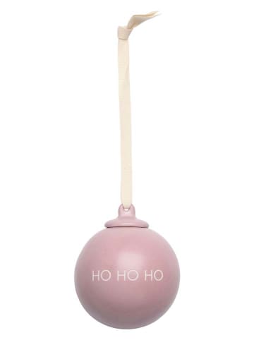 Design Letters Christbaumkugeln "XMAS" in Pink/ Lila - 4 Stück