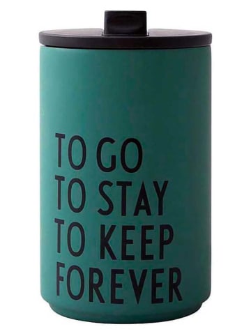 Design Letters Thermobecher "To Go" in Grün - 350 ml
