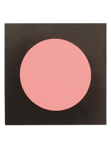 Design Letters Wandhaak "Hook 2" zwart/lichtroze - (B)9 x (H)14 cm