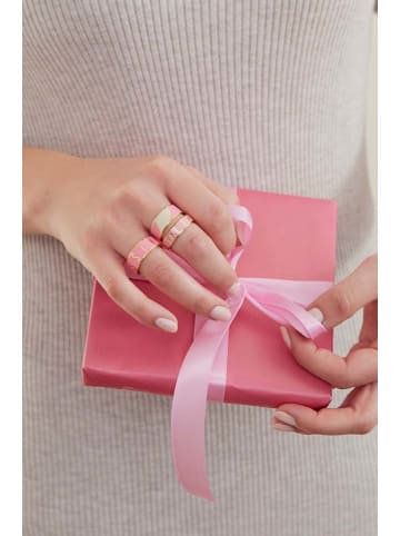 Design Letters Pozłacany pierścionek