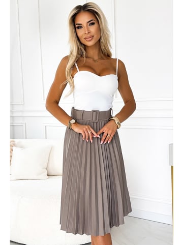 numoco Plisseerock in Taupe