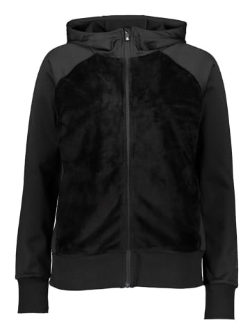 Zimtstern Fleecejacke "Catz" in Schwarz