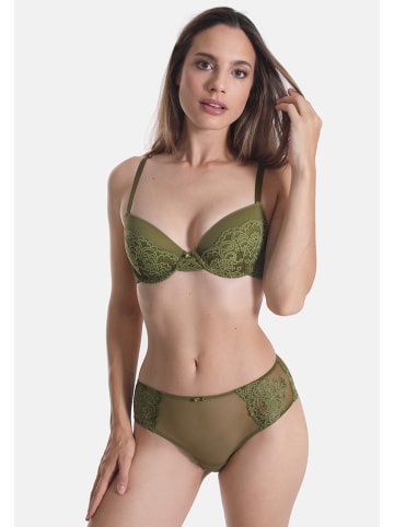 Sassa Biustonosz push-up w kolorze khaki