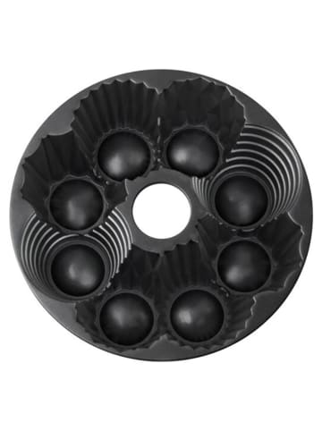 Kaiser Törtchen-Gugelhupfform "Inspiration" in Schwarz - Ø 26 cm