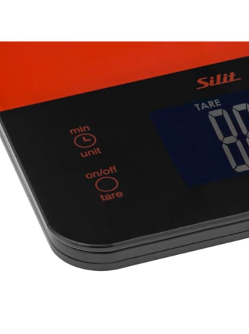 Silit Keukenweegschaal rood
