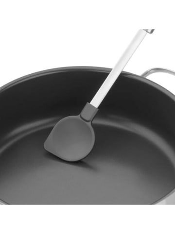 Silit Łyżka kuchenna "Classic Line" w kolorze srebrno-antracytowym - dł. 34 cm