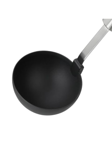 Silit Suppenkelle "Classic Line" in Schwarz/ Silber - (L)30 cm