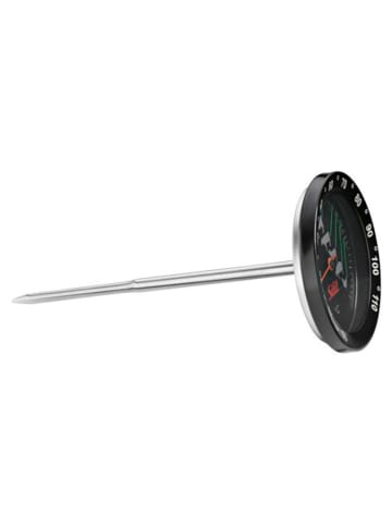 Silit Fleischthermometer "Sensero" in Schwarz - Ø 6,2 cm