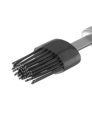 Silit Backpinsel "Classic Line" in Anthrazit/ Silber - (L)20 cm