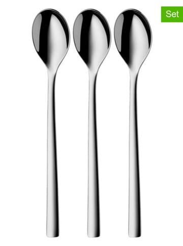 Silit 3er-Set: Edelstahl-Latte-Macchiato-Löffel "Trend" - (L)18,5 cm