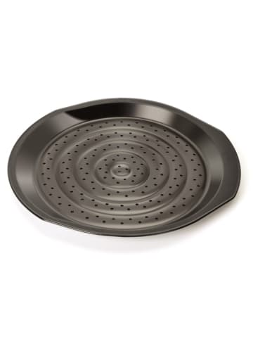 Kaiser Pizzablech "Delicious" in Schwarz - Ø 32 cm
