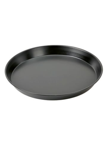 Kaiser Pizzablech "Classic" in Schwarz - Ø 28 cm