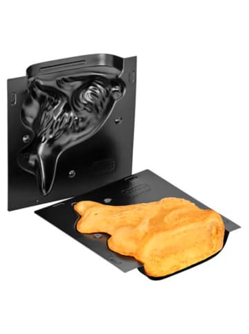 Kaiser 3D-Motivbackform "Osterhase" in Schwarz - 0,5 l