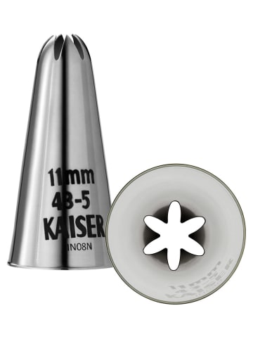 Kaiser 3er-Set: Edelstahl-Spritztüllen "Inspiration" - (H)4 cm