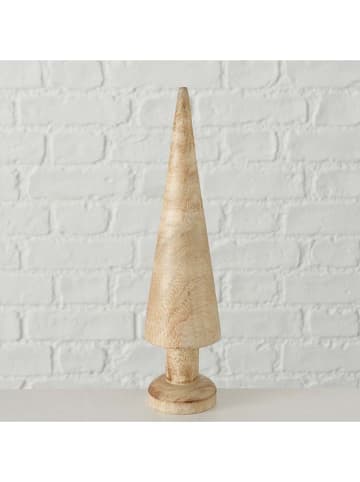 Boltze 2-delige set: decoratieve objecten "Noares" beige - (H)30 x Ø 7 cm