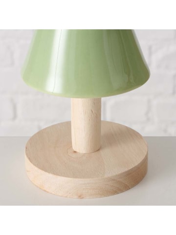 Boltze Decoratief object "Shelter" groen - (H)24 x Ø 9 cm