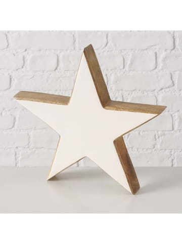 Boltze 3-delige set: decoratieve objecten "Stardust" crème