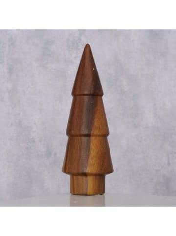 Boltze Decoratief object "Wilhelmy" bruin - (H)18 x Ø 6,3 cm