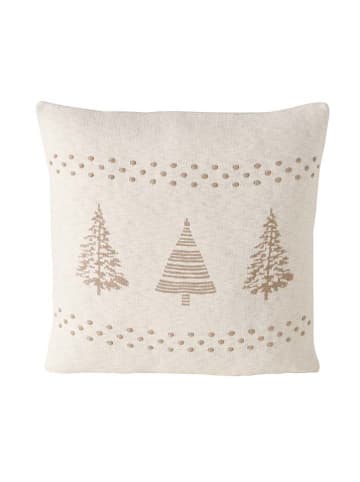 Boltze Kissen "Martje" in Beige - (L)50 x (B)50 cm