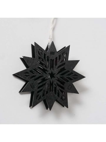 Boltze 3er-Set: LED-Lichterketten "Harstad" in Schwarz - (L)100 cm