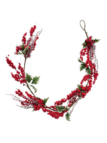 Boltze Guirlande "Beerenzweig" rood - (L)145 cm